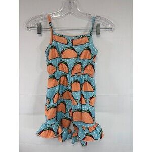 Unbranded Taco Romper Little Girls 5/6 (toddler) NWOT